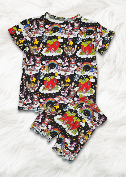 Lounge Tee w/Biker Shorts