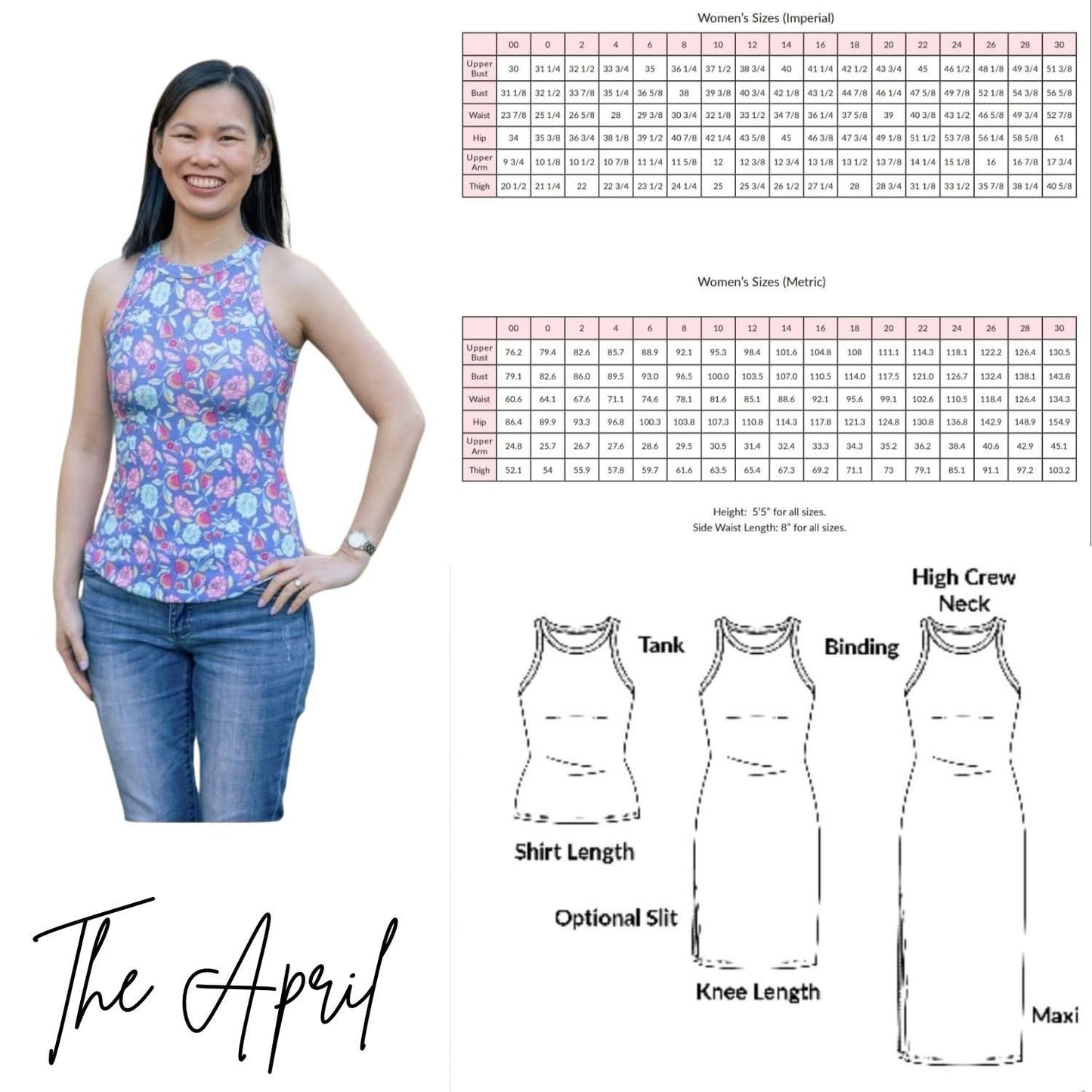April tank/dress